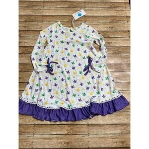 NWT Evie's Closet Mardi Gras Nightgown 24m